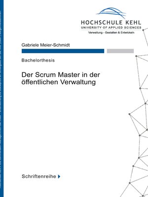 cover image of Der Scrum Master in der öffentlichen Verwaltung